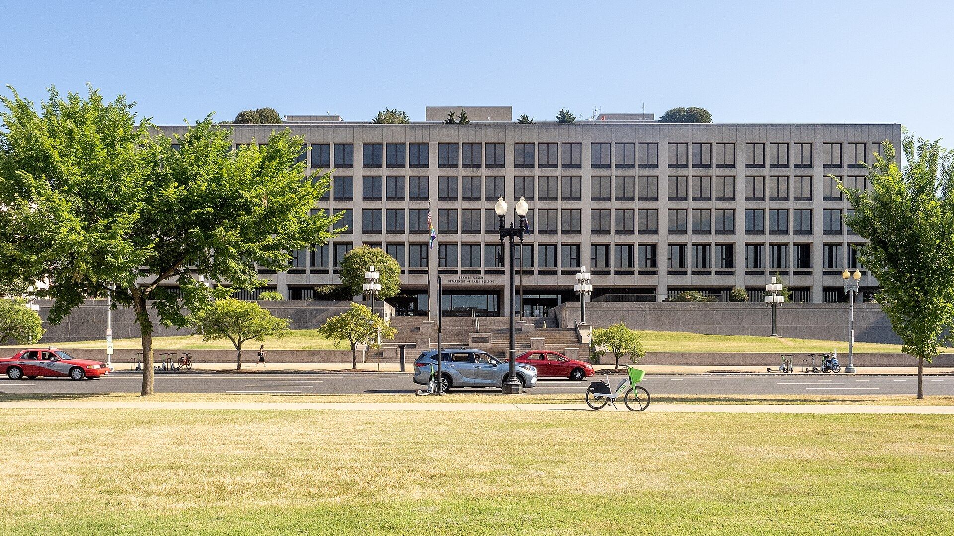 The Frances Perkins Building that houses the Department of Labor in Washington. A Wikimedia Commons photograph on Brent O'Mara Insights.