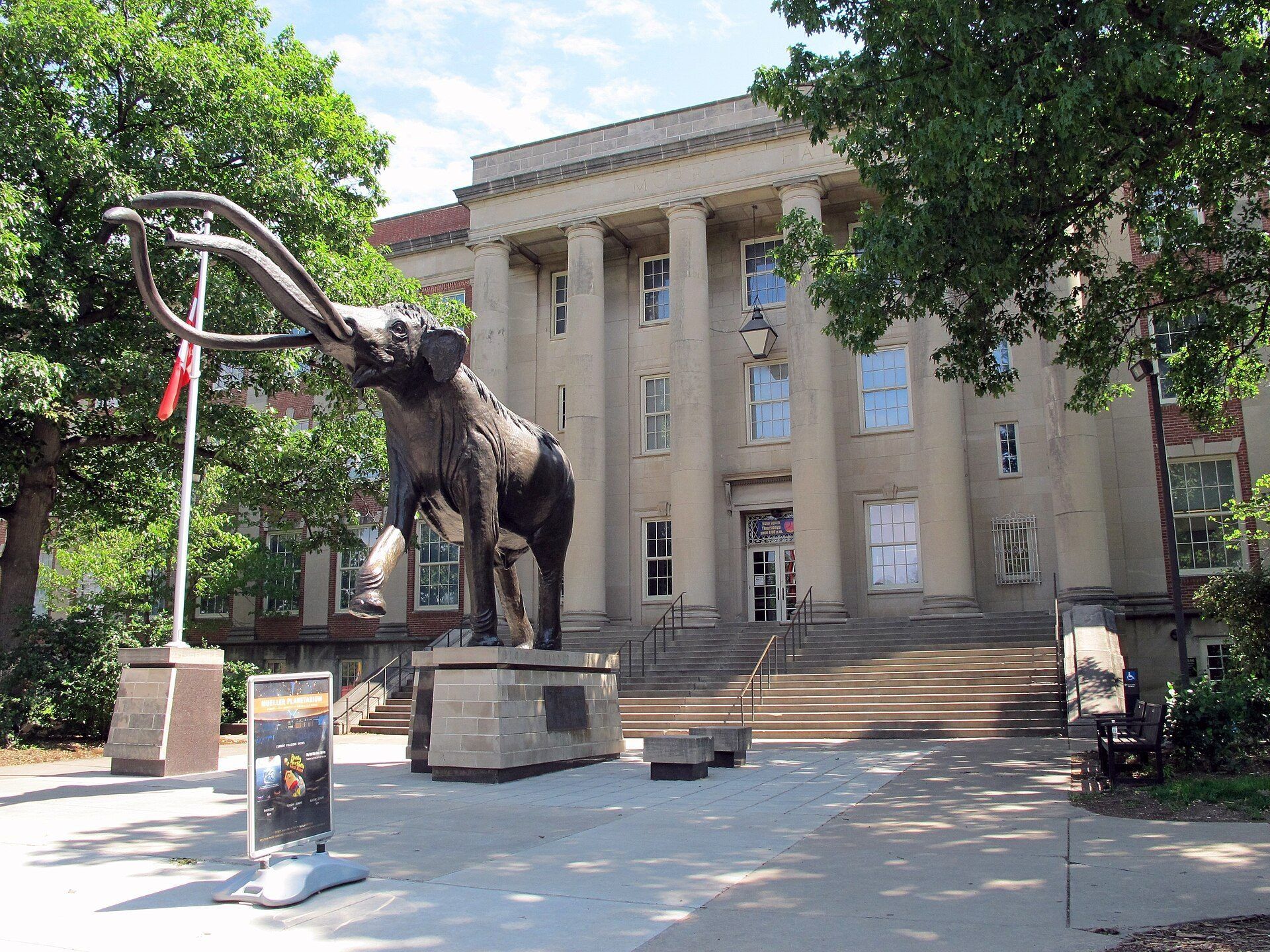 Morrill Hall and its plaza on the University of Nebraska campus in Lincoln. A Wikimedia Commons photograph on Brent O'Mara Insights.
